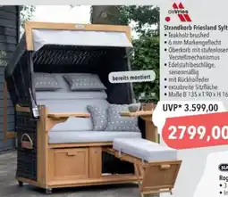 Citti Strandkorb Friesland Sylt XL tilbud
