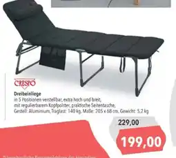 Citti Dreibeinliege tilbud