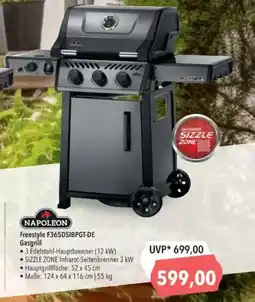 Citti NAPOLEON Freestyle F365DSIBPGT-DE Gasgrill tilbud