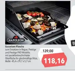 Citti NAPOLEON Gusseisen-Plancha tilbud