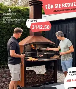 Citti Duo Corten - Die Holzbefeuerte Außenküche tilbud