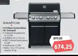Citti S-418 Black Limited Edition inkl. Drehspieß tilbud