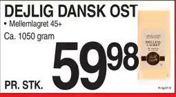 ABC Lavpris Dejlig dansk ost tilbud