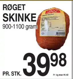 ABC Lavpris Røget skinke tilbud