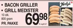ABC Lavpris Bacon griller • Grill medister tilbud
