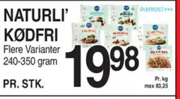 ABC Lavpris Naturli' kødfri tilbud
