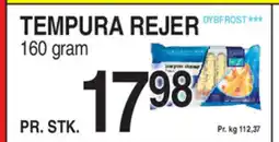 ABC Lavpris Tempura rejer tilbud