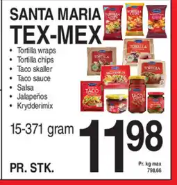 ABC Lavpris SANTA MARIA Tex-mex tilbud