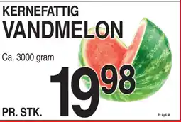 ABC Lavpris Kernefattig Vandmelon tilbud