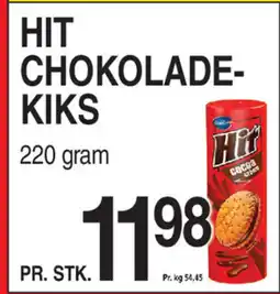 ABC Lavpris Hit Chokolade- kiks tilbud