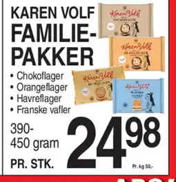 ABC Lavpris KAREN VOLF Familie- pakker tilbud