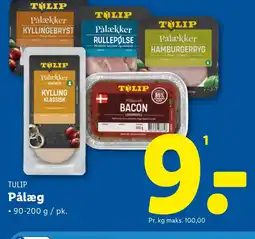 Lidl TULIP Pålæg tilbud