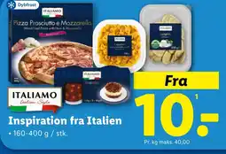 Lidl ITALIAMO Inspiration fra Italien tilbud