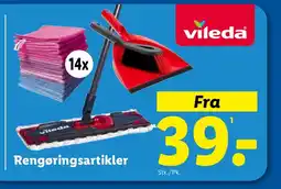 Lidl VILEDA Rengøringsartikler tilbud