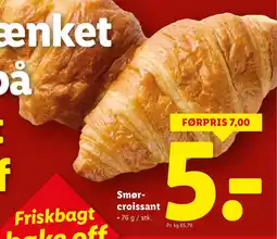 Lidl Smør- croissant tilbud
