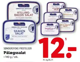 Lidl Sønderjyske Fristelser Pålægssalat tilbud