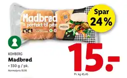 Lidl KOHBERG Madbrød tilbud