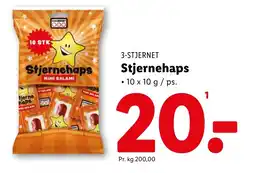 Lidl 3-STJERNET Stjernehaps tilbud