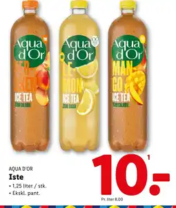 Lidl AQUA D'OR Iste tilbud