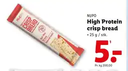 Lidl NUPO High Protein crisp bread tilbud