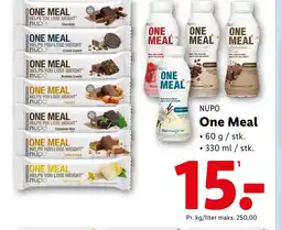 Lidl NUPO One Meal tilbud