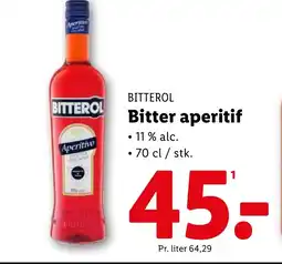 Lidl BITTEROL Bitter aperitif tilbud