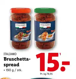Lidl ITALIAMO Bruschetta- spread tilbud