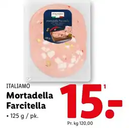 Lidl ITALIAMO Mortadella Farcitella tilbud