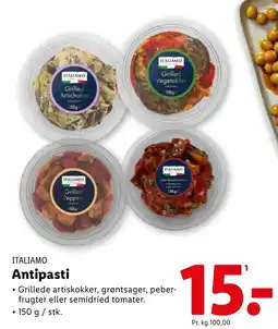 Lidl ITALIAMO Antipasti tilbud