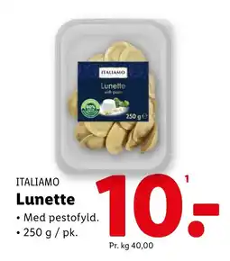 Lidl ITALIAMO Lunette tilbud