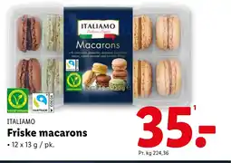 Lidl ITALIAMO Friske macarons tilbud