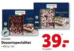 Lidl ITALIAMO Dessertspecialitet tilbud