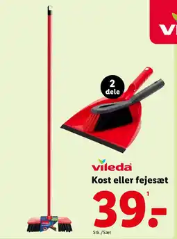 Lidl VILEDA Kost eller fejesæt tilbud