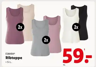 Lidl ESMARA® Ribtoppe tilbud
