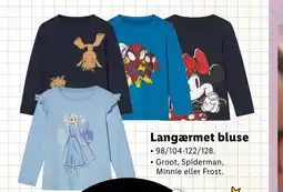 Lidl Langærmet bluse tilbud