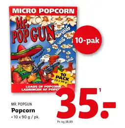 Lidl MR. POPGUN Popcorn tilbud