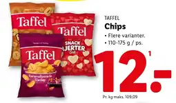 Lidl TAFFEL Chips tilbud