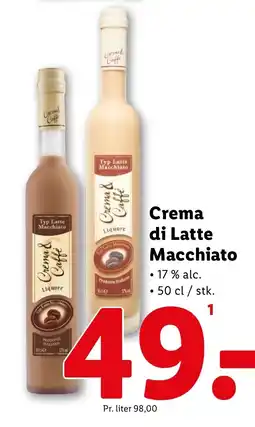Lidl Crema di Latte Macchiato tilbud