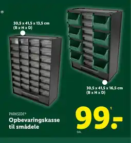 Lidl PARKSIDE® Opbevaringskasse til smådele tilbud