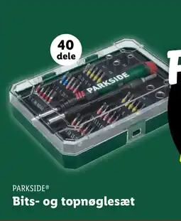 Lidl PARKSIDE® Bits- og topnøglesæt tilbud