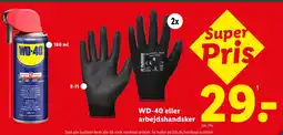 Lidl WD-40 eller arbejdshandsker tilbud