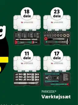 Lidl PARKSIDE® Værktøjssæt tilbud