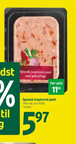 Coop 365 Spansk inspireret paté tilbud