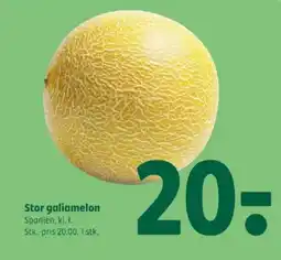 Coop 365 Stor galiamelon tilbud