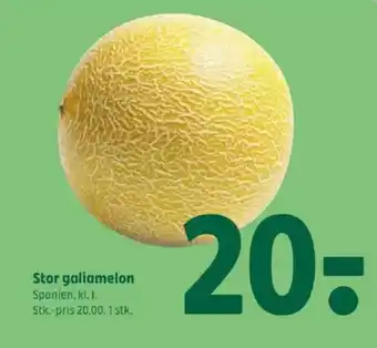 Coop 365 Stor galiamelon tilbud