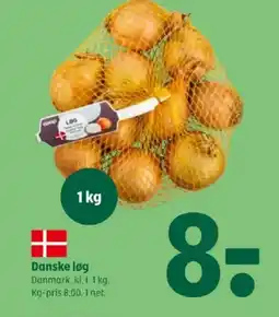 Coop 365 Danske løg tilbud