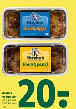 Coop 365 Stryhns leverpostej tilbud