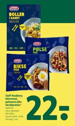 Coop 365 STEFF HOULBERG biksemad, pølsemix eller færdigretter tilbud