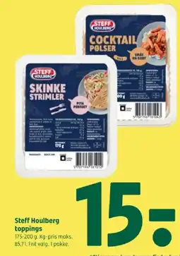 Coop 365 STEFF HOULBERG toppings tilbud
