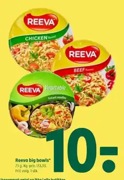 Coop 365 REEVA big bowls tilbud